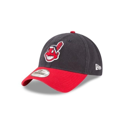 Cleveland Indians Gorra | New Era MLB Core Classic 9twenty Adjustable Cap Mexico - Azules